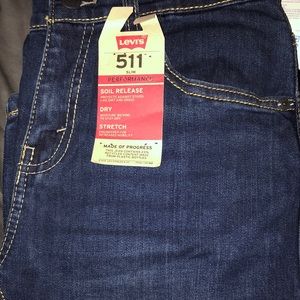 Levi’s 511 slim, soil release, Dry, Stretch